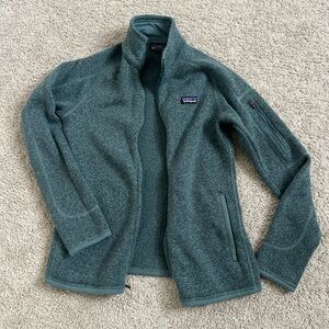 Patagonia Teal Fleece Jacket